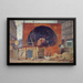 Les travaux du métropolitain place Saint-Michel - Victor Marec — framed artwork on a wall