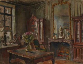 Salon Painting of the 13 quai de Conti, M. Pigoreau - Victor Marec — artwork view