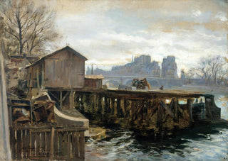 Travaux du métropolitain au Pont-Neuf - Victor Marec — artwork view