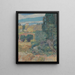 Field Work - Victor Menu — framed artwork on a wall