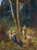 children plundering nests in the forest - Victor Mikhailovich Vasnetsov — artwork view