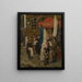 the News from the Capture of Kars - Victor Mikhailovich Vasnetsov — framed artwork on a wall