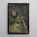 Landscape Painting Hut on Chicken Legs - Victor Mikhailovich Vasnetsov — framed artwork on a wall