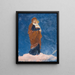 Study of the Virgin Mary - Victor Mikhailovich Vasnetsov — framed artwork on a wall