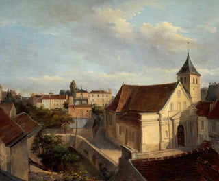 L'ancienne église de Belleville - Victor René Garson — artwork view