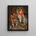 Tales of Soldiers - Victor Schivert — framed artwork on a wall