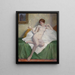 La figurine - Victor Schivert — framed artwork on a wall