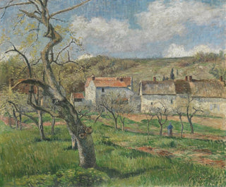 Les coteaux d'Auvers - Victor Vignon — artwork view