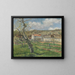 Les coteaux d'Auvers - Victor Vignon — framed artwork on a wall