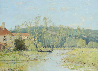 Victor Violletleduc - A Punt On The River.webp