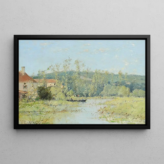 Victor Violletleduc - A Punt On The River.webp