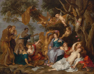 Amaryllis et Mirtillo - Victor Wolfvoet le Jeune — artwork view