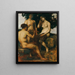 Figurative Composition - Victor zur Helle — framed artwork on a wall