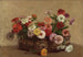 Basket of Zinnias - Victoria Fantin-Latour — artwork view