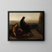 Women in mourning at the tomb of Christ - Victorine Nordenswan — framed artwork on a wall
