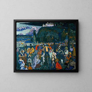 Colorful Life - Wassily Kandinsky | Art print Painting Wall decoration poster copy