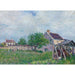 Reproduction of the painting Old Cottage in Sablons - Alfred Sisley