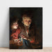 Reproduction of the painting Old woman and boy with candles - Peter Paul Rubens