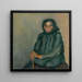 Vieillesse - Kontantn Bauer — framed artwork on a wall
