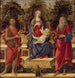 Virgin and Child with Two Saints John - Sandro Botticelli — artwork view