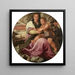 Virgin and Child Painting - Constantini de Servi — framed artwork on a wall