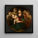 Reproduction of the painting Virgin and Child with the Young Saint John the Baptist, Saint Cecilia, and Angels - Piero di Cosimo