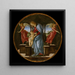 Virgin and Child with Two Angels - Sandro Botticelli — wall display of the artwork