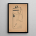Tablet Elementary 2 - Viking Eggeling — framed artwork on a wall