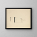Original Drawings 01 - Viking Eggeling — framed artwork on a wall