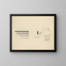 Original Drawings 06 - Viking Eggeling — framed artwork on a wall