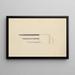 Original Drawings 07 - Viking Eggeling — framed artwork on a wall