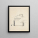 Drawings original 08 - Viking Eggeling — framed artwork on a wall