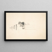 Original drawings and manuscripts by the artist and documentary material 2 - Viking Eggeling — framed artwork on a wall