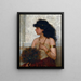 Esther - Viktor Alexeevich Bobrov — framed artwork on a wall