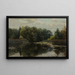 Pond - Viktor Baturin — framed artwork on a wall