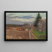 Return of the cattle by moonlight - Viktor Ignatiev — framed artwork on a wall