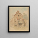 Old thorn bush at Preove - Viktor Myskovszky — framed artwork on a wall
