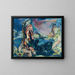 Sodom and Gomorrah - Viktor Tischler — framed artwork on a wall