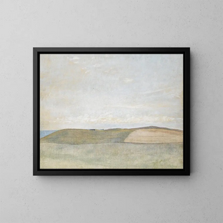 De Refsns - Vilhelm Hammershøi — framed artwork on a wall