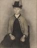 Ida Ilsted, la femme de l'artiste - Vilhelm Hammershøi — artwork view