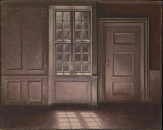 Lumière de lune Strandgade 30 - Vilhelm Hammershøi — artwork view