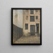 L'Ancien Entrepôt de Christianshavn - Vilhelm Hammershøi — framed artwork on a wall