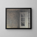 The bedroom of the balcony at Spurveskjul - Vilhelm Hammershøi — framed artwork on a wall