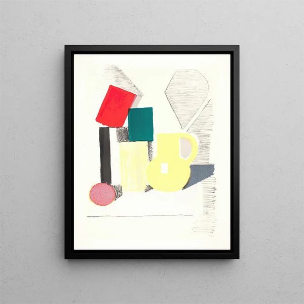 Installation - Vilhelm Lundstrøm — framed artwork on a wall
