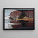 Eaux de printemps Maestoso - Vilhelms Purvītis — framed artwork on a wall