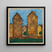 Villages of Workers - Karl Wiener — framed artwork on a wall
