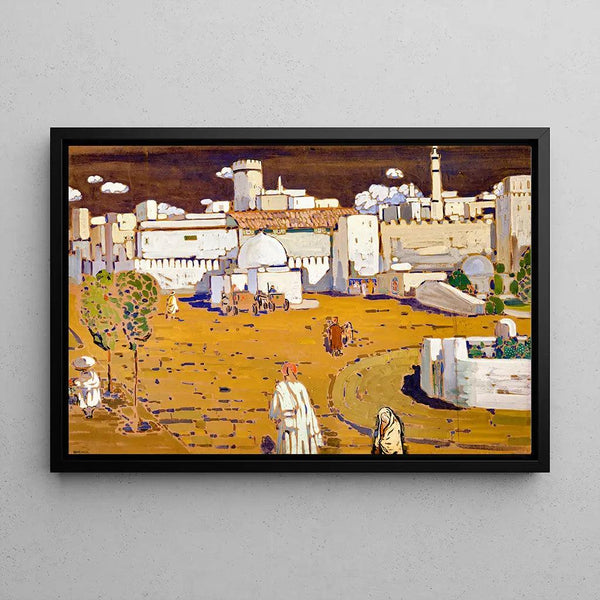 Reproduction of the painting City Arab - Wassily Kandinsky