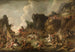 Pharaoh and His Army Engulfed in the Red Sea - Vincent Malo — artwork view