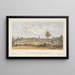 L'Asile des pèlerins âgés, Hornsey Rise - Vincent Robert Alfred Brooks — framed artwork on a wall