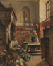 Two monks in the monastery kitchen - Vincent Stoltenberg Lerche — artwork view